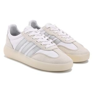 New Adidas Women's 9 Barreda Decode Casual Sneakers, off white/silver